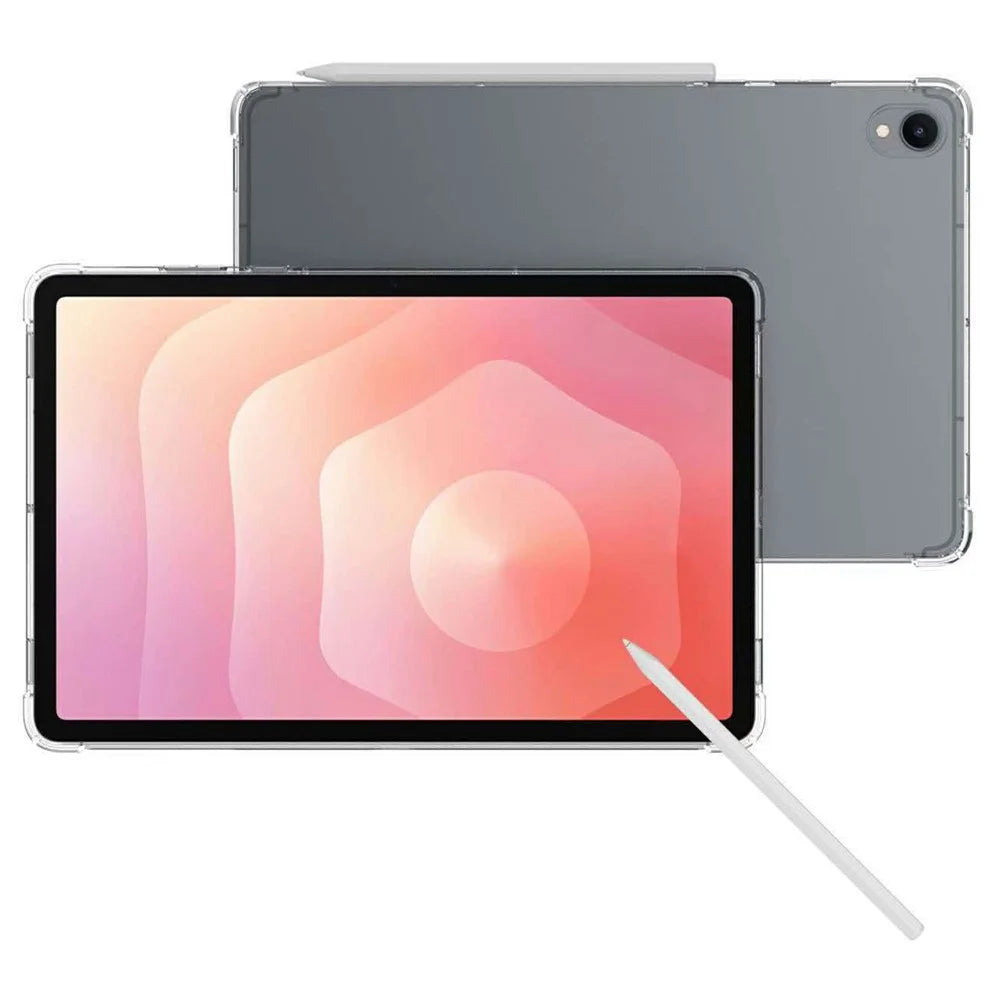 For Samsung Galaxy Tab S12+ Case Four Corner Shockproof Clear Tablet TPU Cover - 2