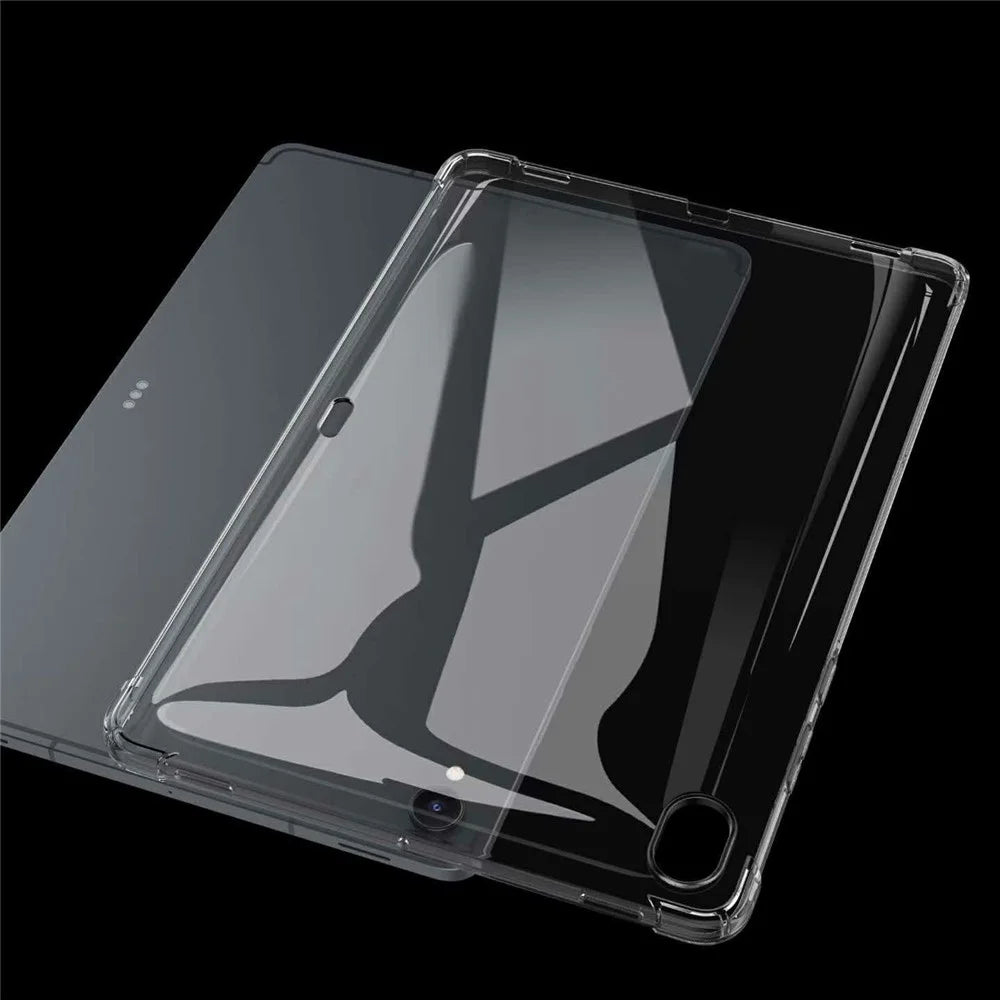 For Samsung Galaxy Tab S12+ Case Four Corner Shockproof Clear Tablet TPU Cover - 5