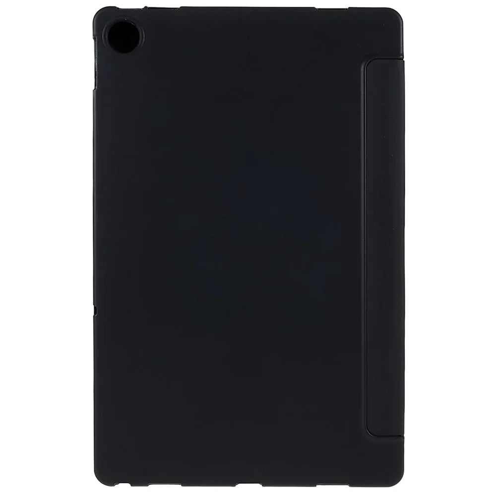 For Lenovo Tab M10 Plus (3rd Gen) / Xiaoxin Pad 2022 10.6 inch Folio Flip Full Protection Leather Tablet Case Inner Honeycomb Design Anti-scratch Cover with Tri-fold Stand - Black - 4