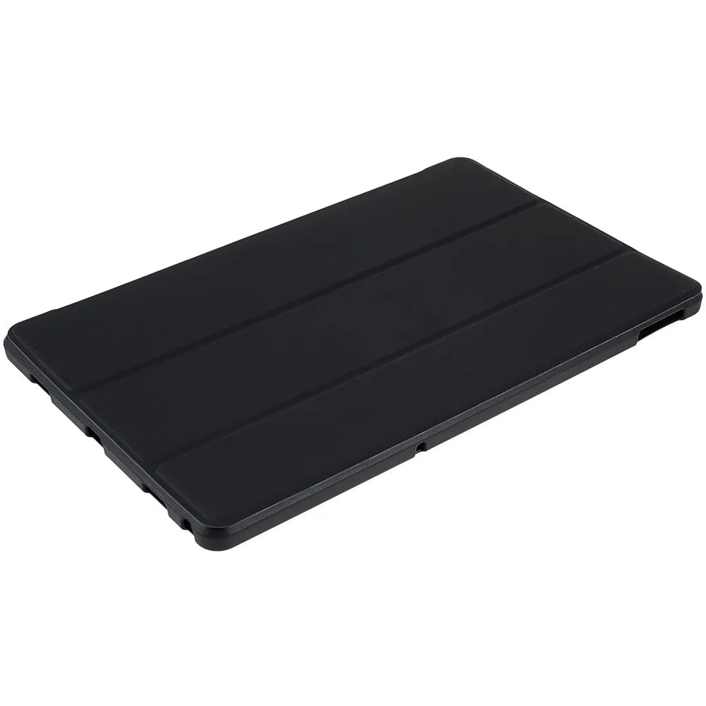 For Lenovo Tab M10 Plus (3rd Gen) / Xiaoxin Pad 2022 10.6 inch Folio Flip Full Protection Leather Tablet Case Inner Honeycomb Design Anti-scratch Cover with Tri-fold Stand - Black - 5
