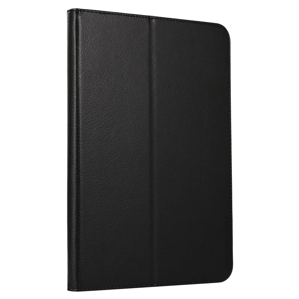 Litchi Texture PU Leather Case for iPad (2025) / 10.9 (2022) Stand Auto Wake / Sleep Protective Tablet Cover - Black - 3