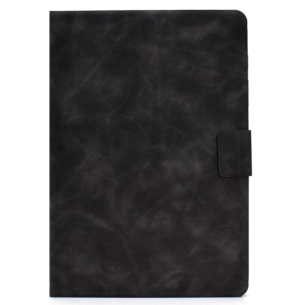 For Amazon Kindle Youth Edition 2022 Folio Stand PU Leather Cowhide Texture Tablet Case Card Holder Magnetic Cover - Grey - 2