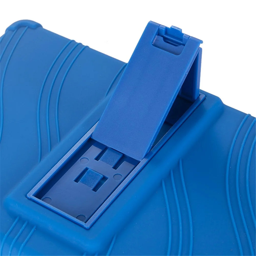 For Lenovo Tab M8 (3rd Gen) / Tab M8 (2nd Gen) TB-8506FS / XS Silicone Protective Cover Anti-Slip Kickstand Tablet Case - Sky Blue - 4
