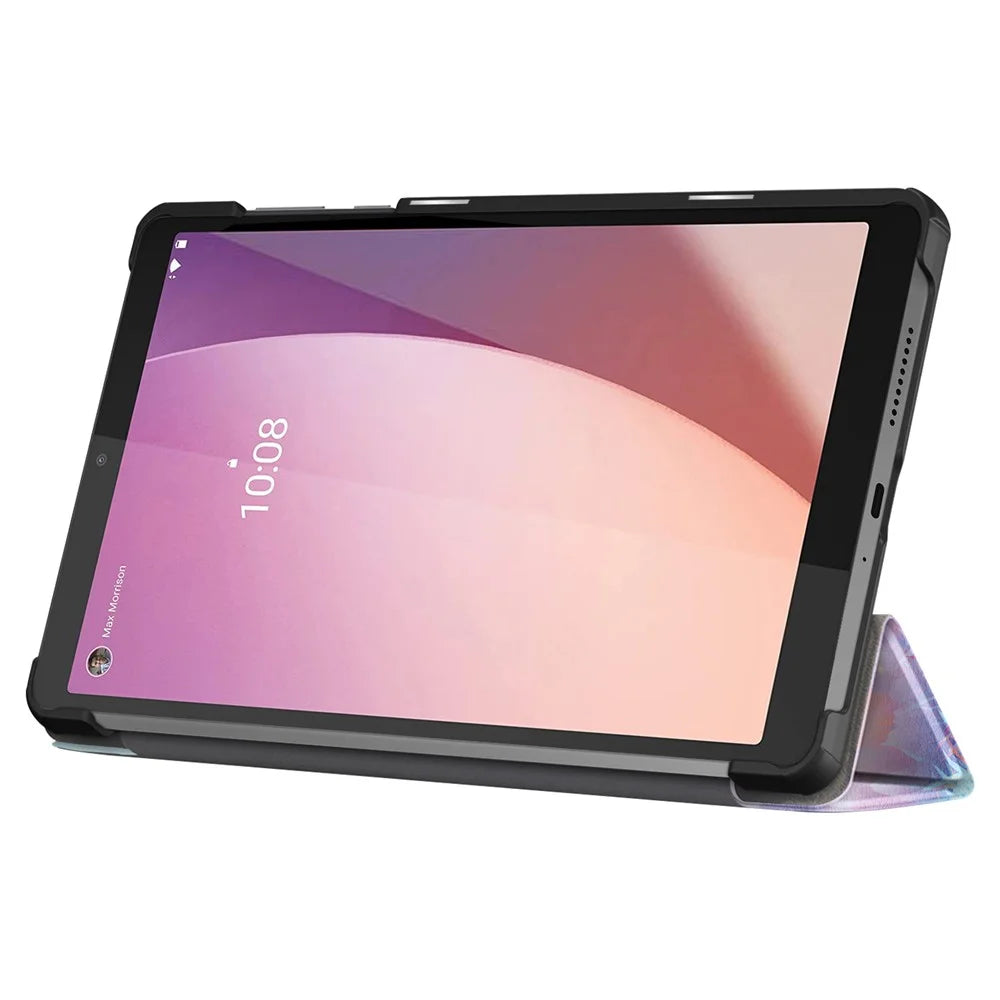 For Lenovo Tab M8 (4th Gen) 2024 TB-301XU / M8 (4th Gen) 2023 TB-300FU Tri-Fold Stand Tablet PU Leather Cover - Fantasy Deer - 2