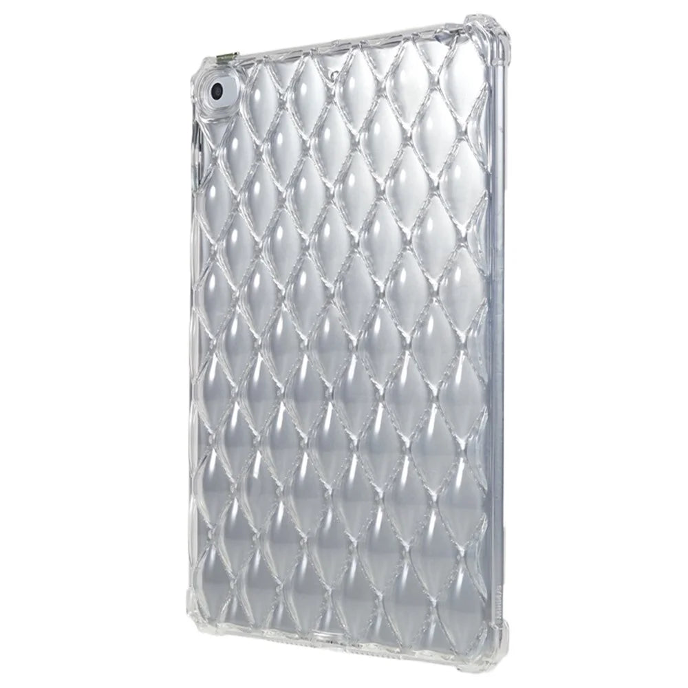 For iPad mini 4 / mini (2019) 7.9 inch Anti-drop Tablet Case Airbag Diamond Texture Clear TPU Cover - 4
