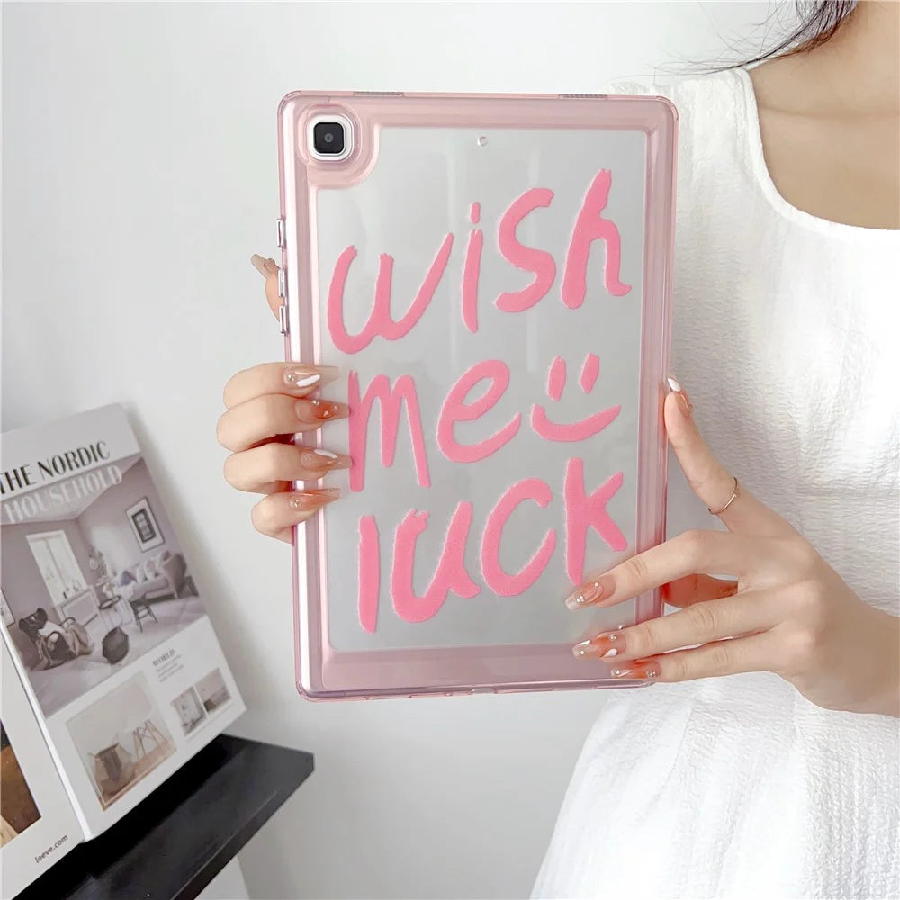 For Samsung Galaxy Tab A7 10.4 (2020) / (2022) / T500 / T505 Protective Case Pattern Printing TPU + PC Tablet Cover - Style E - 2