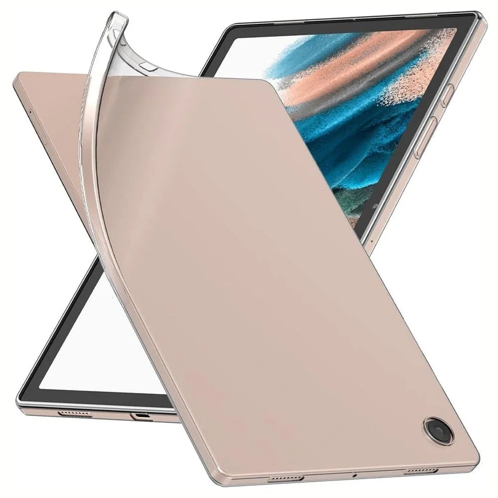 For Samsung Galaxy Tab A8 10.5 (2021) / (2022) Transparent Tablet Cover Flexible TPU Anti-drop Case - 1