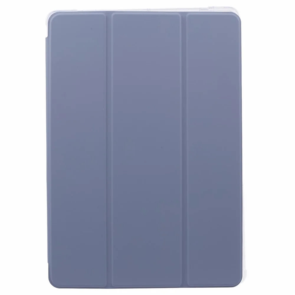 For Samsung Galaxy Tab S9 Shockproof Case Tri-fold PU+Acrylic+TPU Tablet Cover Support Auto Wake / Sleep - Purple - 2
