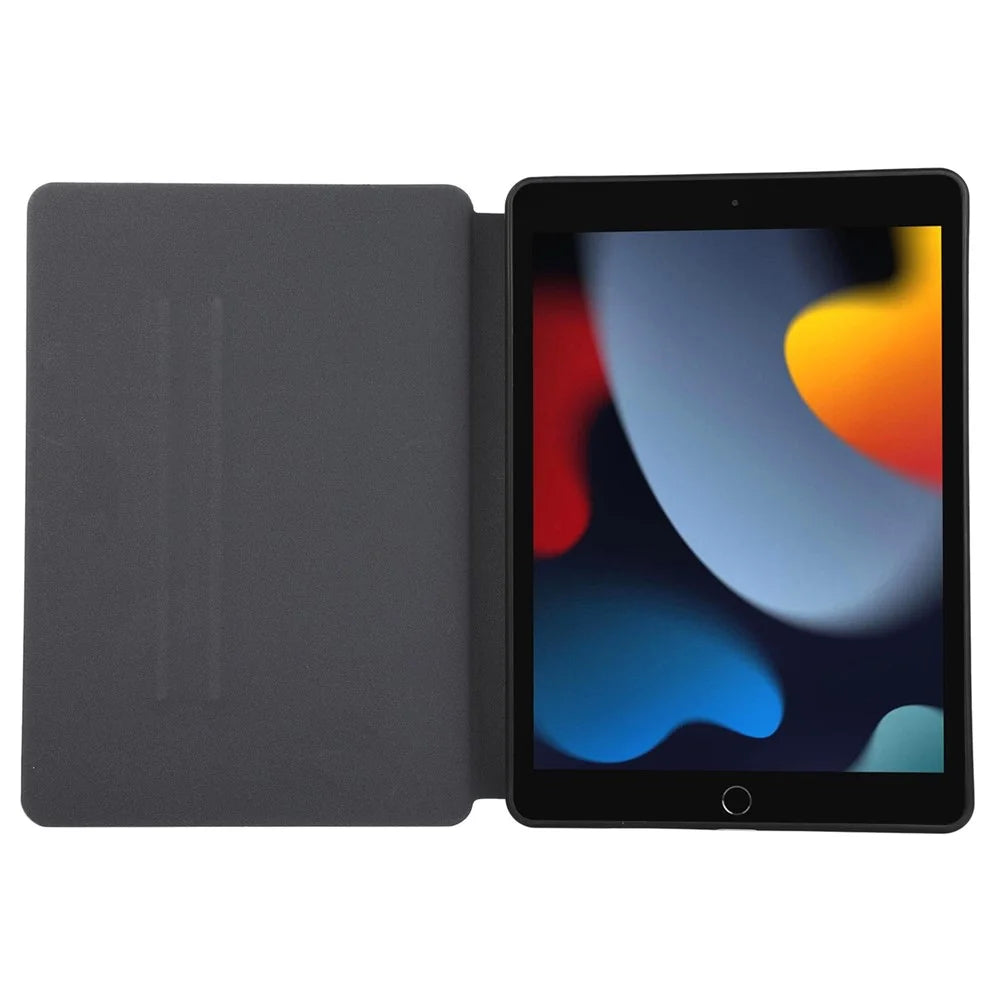 For iPad Air (2013) / Air 2 / iPad 9.7-inch (2017) / (2018) Anti-Dorp PU Leather Cover Auto Wake / Sleep Tablet Case with Stand - Green - 2