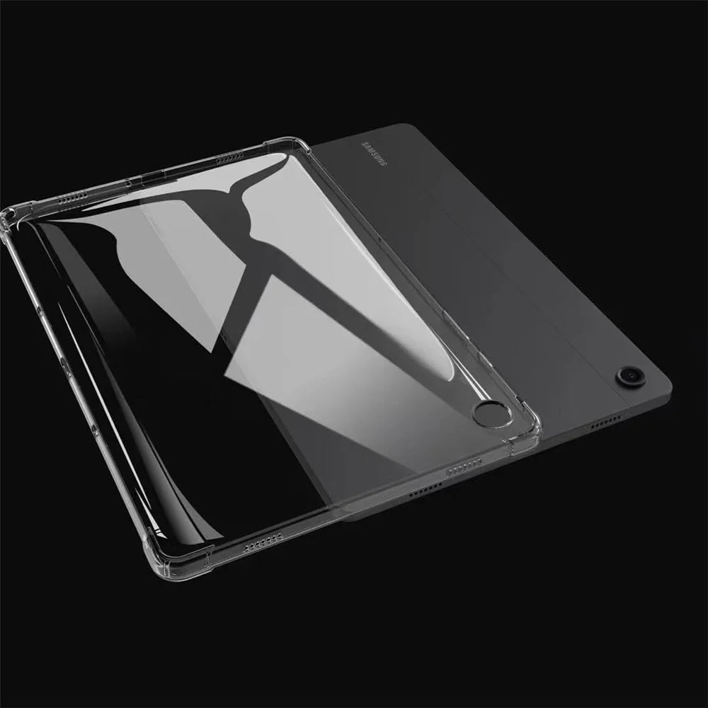For Samsung Galaxy Tab A9+ Case TPU Tablet Cover Transparent Drop Protection Shell - 2