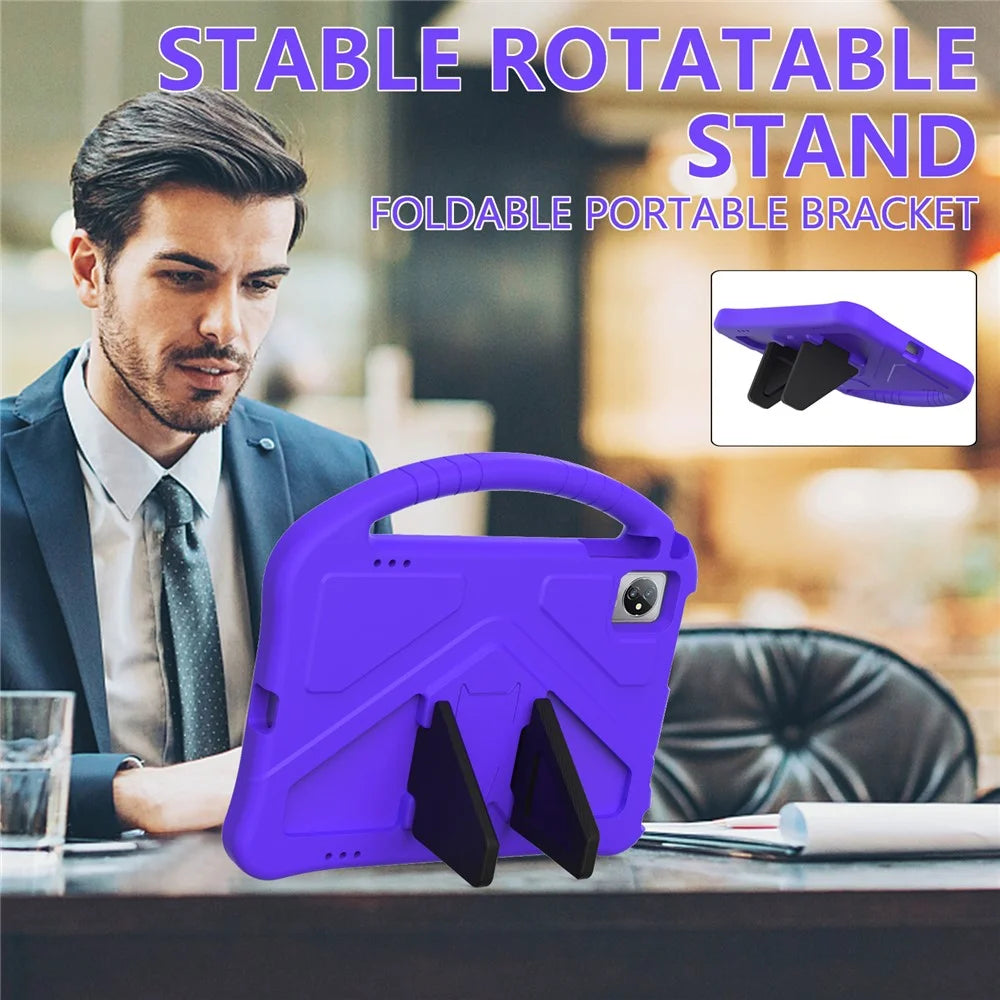 Cover for Blackview Tab 8 / Tab 70 / 7 / Oscal Pad 60 / Teclast M40 Pro / M40 Plus / M40 SE / M40 / P40S / P30S / P20S / P20HD / P40HD EVA Case - Purple - 2
