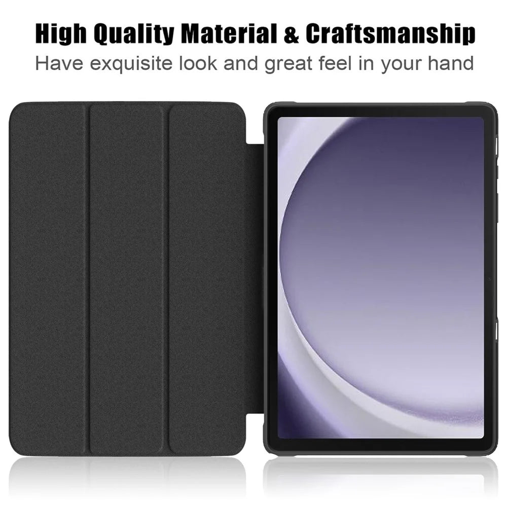 For Samsung Galaxy Tab A11+ / A9+ Case Tri-fold Stand Pattern Printing Tablet Cover - Graffiti - 2
