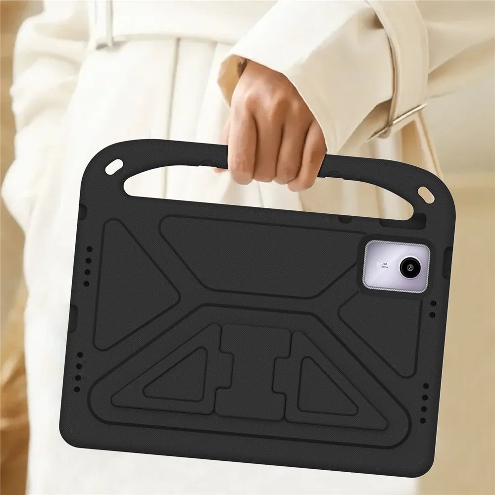 For Lenovo Tab M11 / Xiaoxin Pad 11 2024 Case EVA Handle Kickstand Tablet Cover - Black - 6