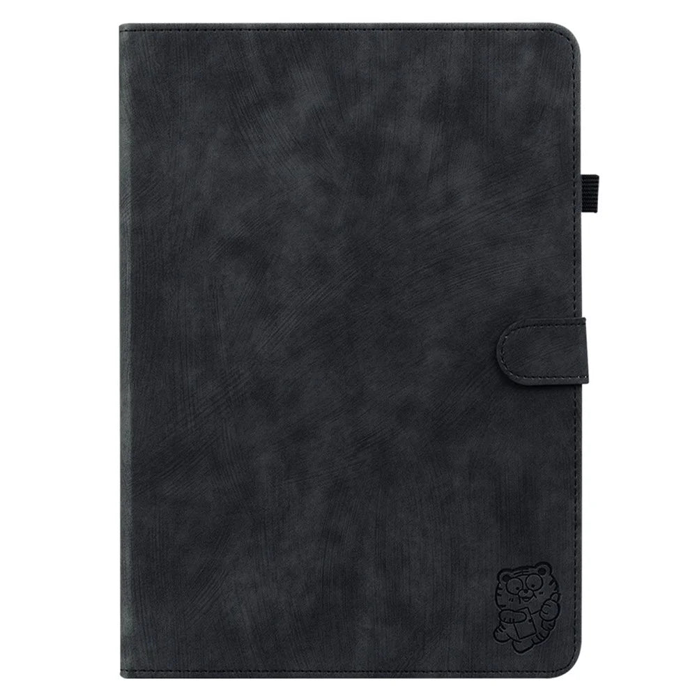 For Lenovo Tab M11 / Xiaoxin Pad 11 2024 Case Card Slots Leather Tablet Cover - Black - 7