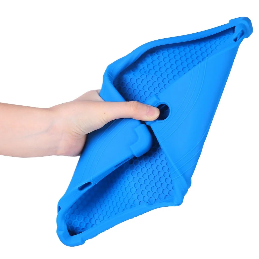 For Alldocube iPlay 50 / iPlay 50 Pro Silicone Case Shockproof Cover with Kickstand - Dark Blue - 5