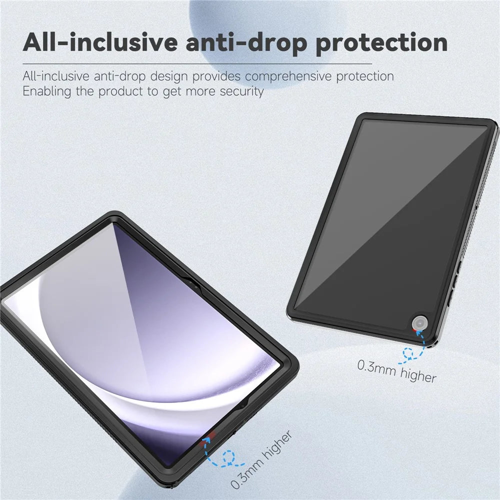 FS Tablet Waterproof Case for Samsung Galaxy Tab A9+ IP68 Full-Body Anti-drop Protective Cover - 2