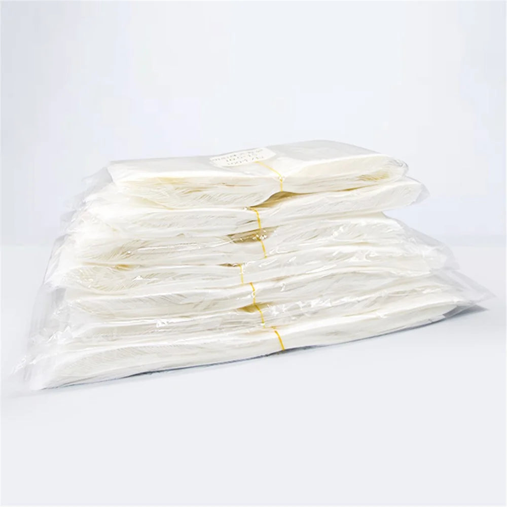 MX-030 100Pcs Sample Bag 20x7cm 12C Pearl Film Front Clear Self Seal Reclosable Zipper Lock Packaging Bag - 7