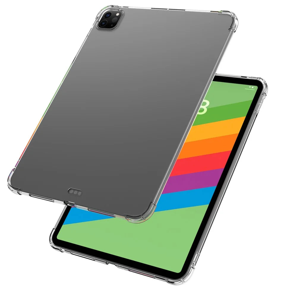 For iPad Pro 13 (2025) / 13 (2024) TPU Case Reinforced Corners Drop-Proof Clear Tablet Cover - 5