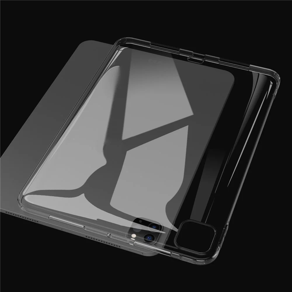 For iPad Pro 13 (2025) / 13 (2024) TPU Case Full Transparent Protective Tablet Cover - 6