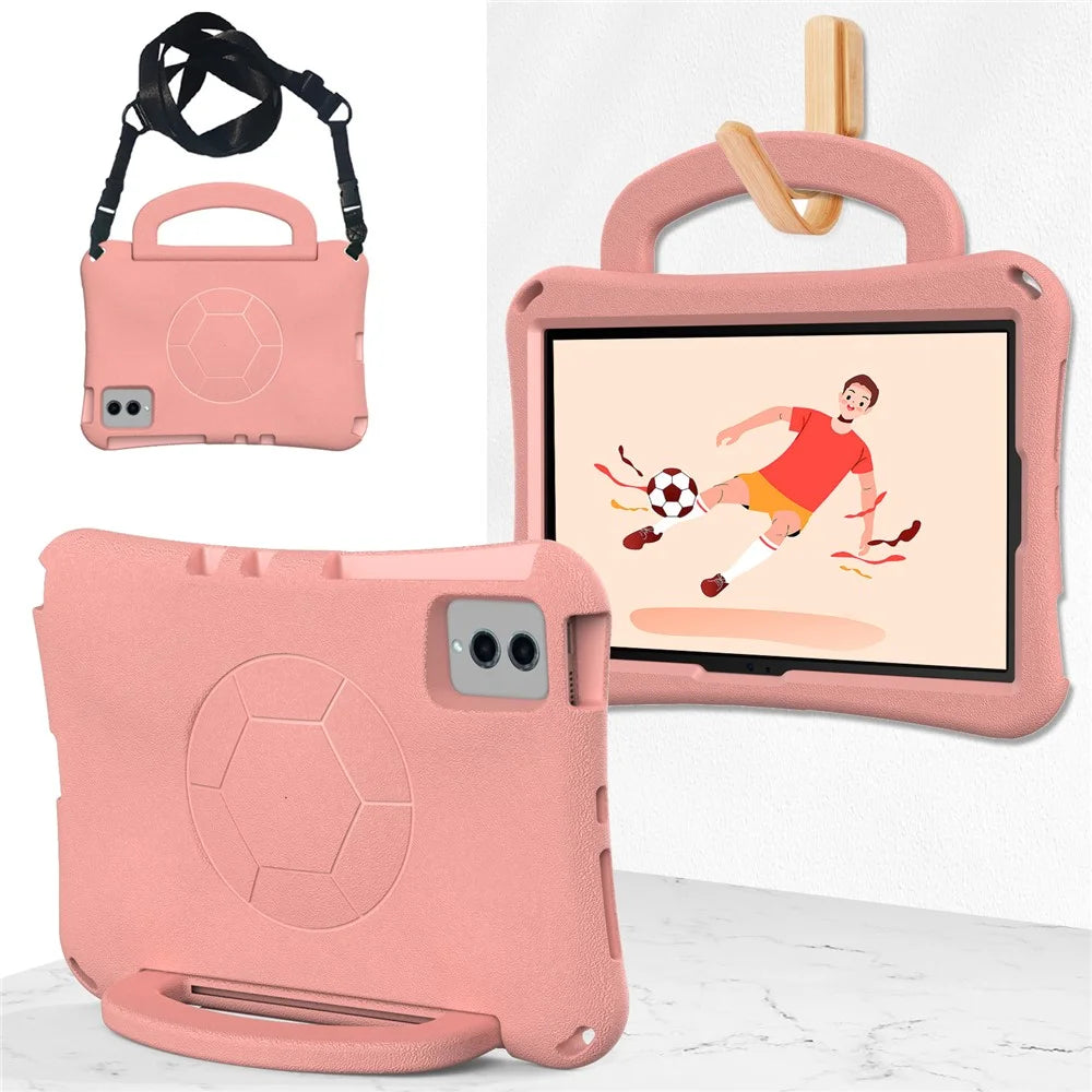 EVA Case for Samsung Galaxy Tab S11 / S7 / S8 / S9 / S10 FE / S9 FE / Redmi Pad 2 11 / Pad 5 / Pad 5 Pro / Lenovo Tab M11 / K11 Gen 2 / Idea Tab Tablet Cover - Light Pink - 2