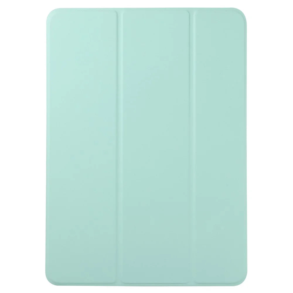 For iPad Air 13 (2026) / (2025) / (2024) Case Tri-Fold Stand Leather Tablet Cover Magnetic Absorption - Matcha Green - 2