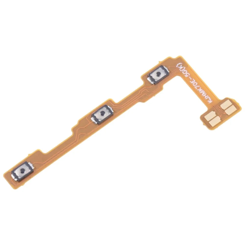 For Xiaomi Redmi K70E 5G / Poco X6 Pro 5G Power On  /  Off and Volume Flex Cable (Without Logo) - 1