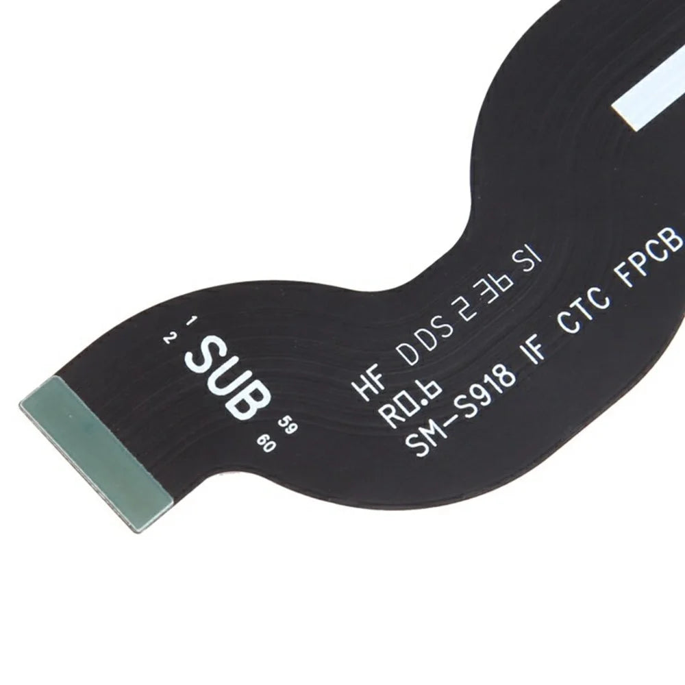 For Samsung Galaxy S23 Ultra S918 OEM Motherboard Dock Connection Flex Cable Replacement Part (Without Logo) - 3