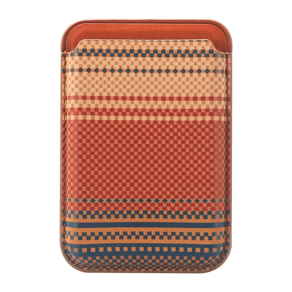 MC-W39 Magnetic Card Holder Slim Phone Wallet Compatible with MagSafe - Brown - 2