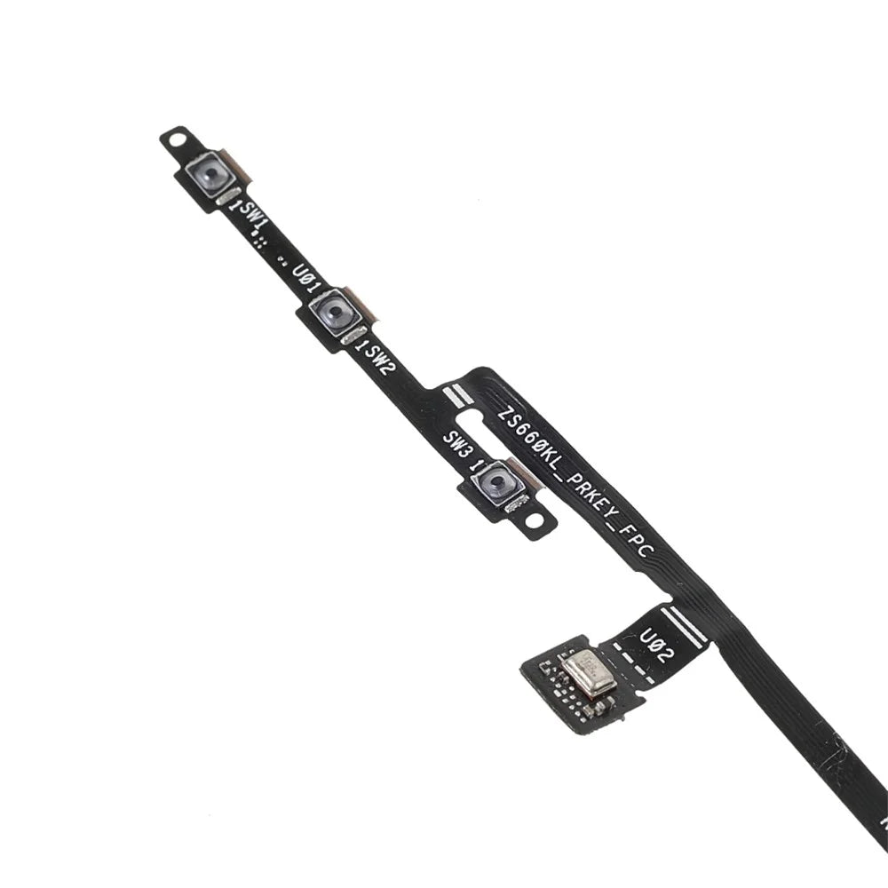 OEM Disassembly Power On/Off and Volume Buttons Flex Cable Repair Part for Asus ROG Phone II ZS660KL - 4