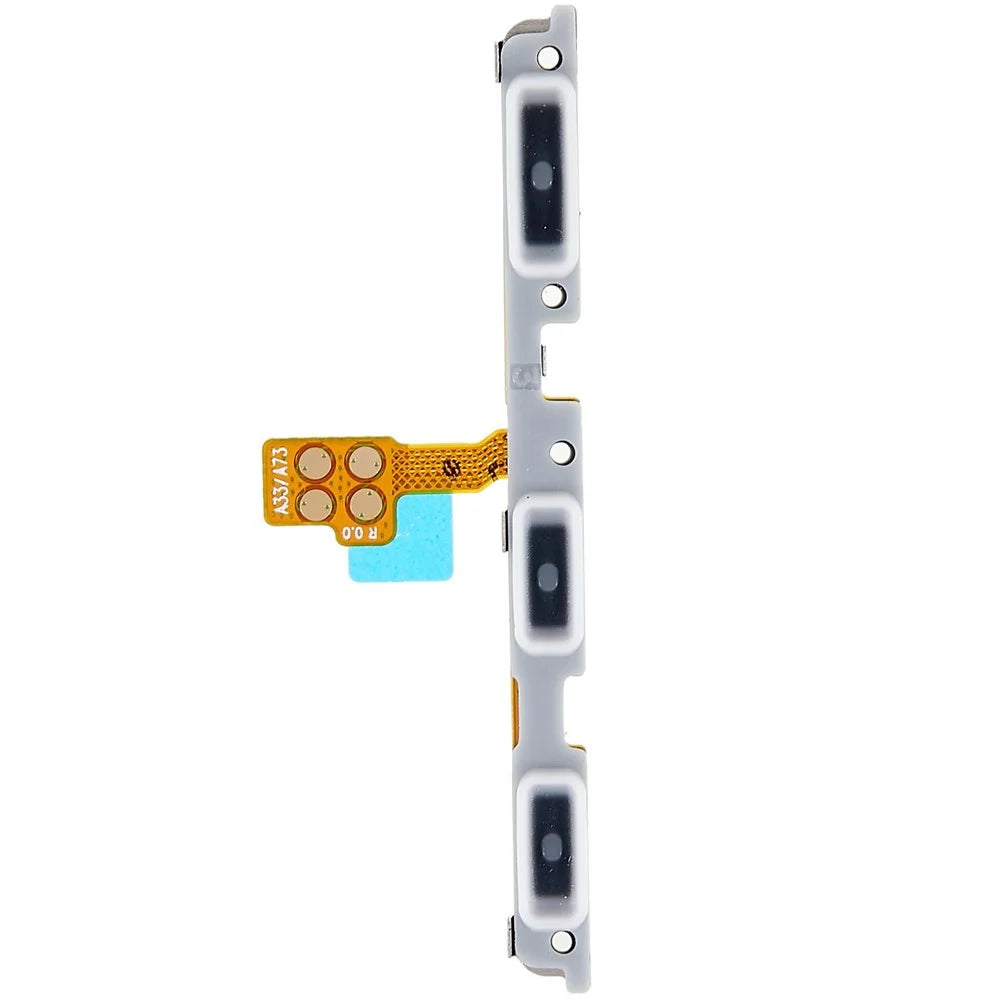 For Samsung Galaxy A73 5G A736/A33 5G OEM Power and Volume Buttons Flex Cable Replacement Part (without Logo) - 1