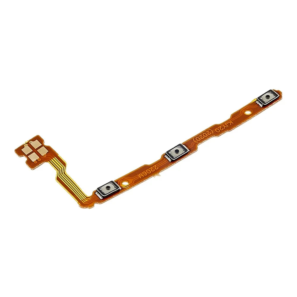 For vivo Y20 / Y20s / Y20i / Y12s Power On / Off and Volume Flex Cable Replacement Part (without Logo) - 3