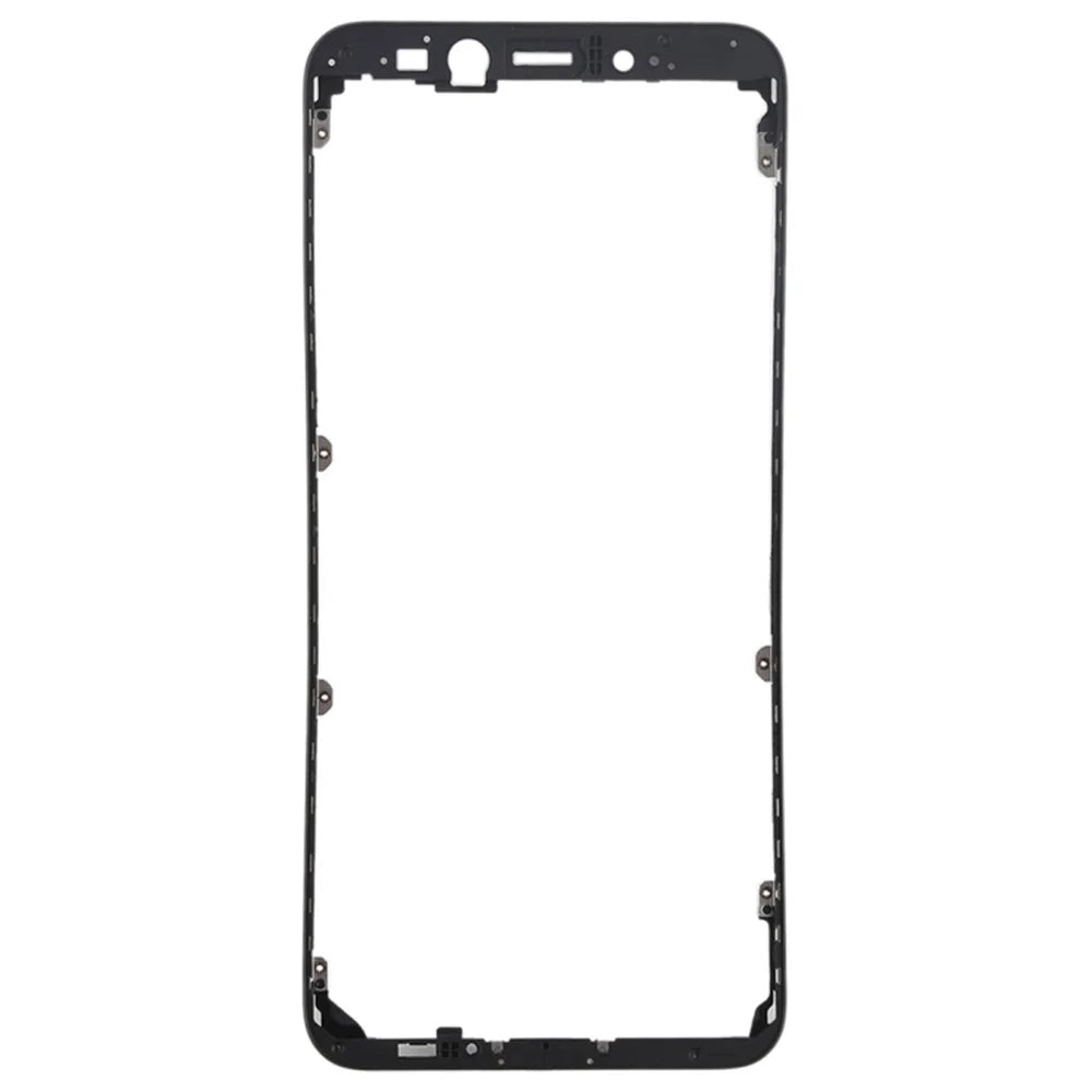 For Xiaomi Mi A2/Mi 6X Front Housing Frame Replacement Part (A Side) - Black - 2