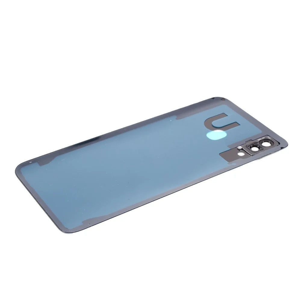 Back Battery Housing Cover with Camera Ring Lens Cover Part (without Logo) for Samsung Galaxy A20 - Black - 6