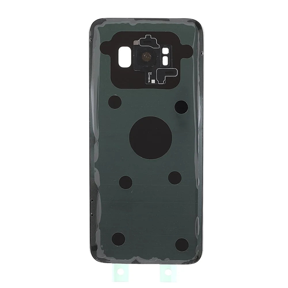 Battery Housing Back Cover with Camera Ring Lens Cover Replacement (without Logo) for Samsung Galaxy S8 - Black - 3