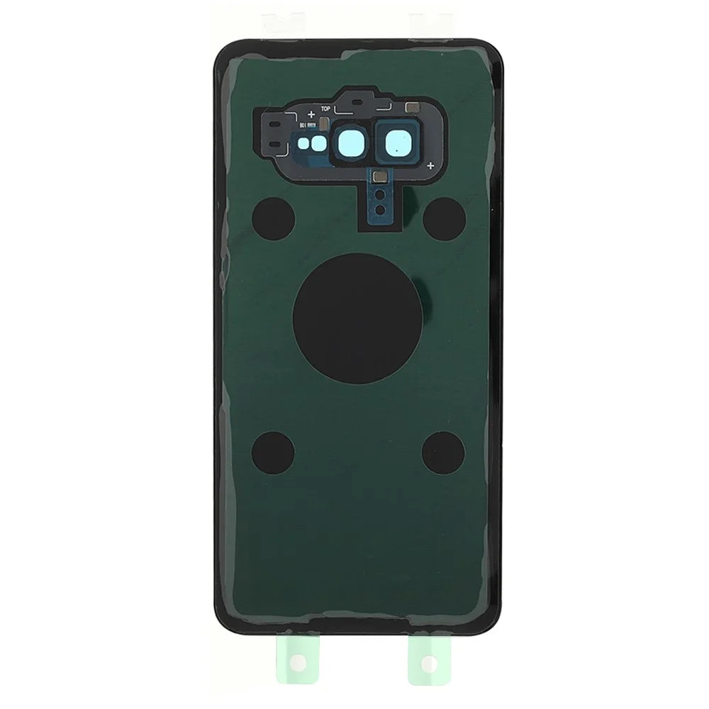 Sturdy Back Battery Housing with Camera Ring Lens Cover Part (without Logo) for Samsung Galaxy S10e - Black - 3