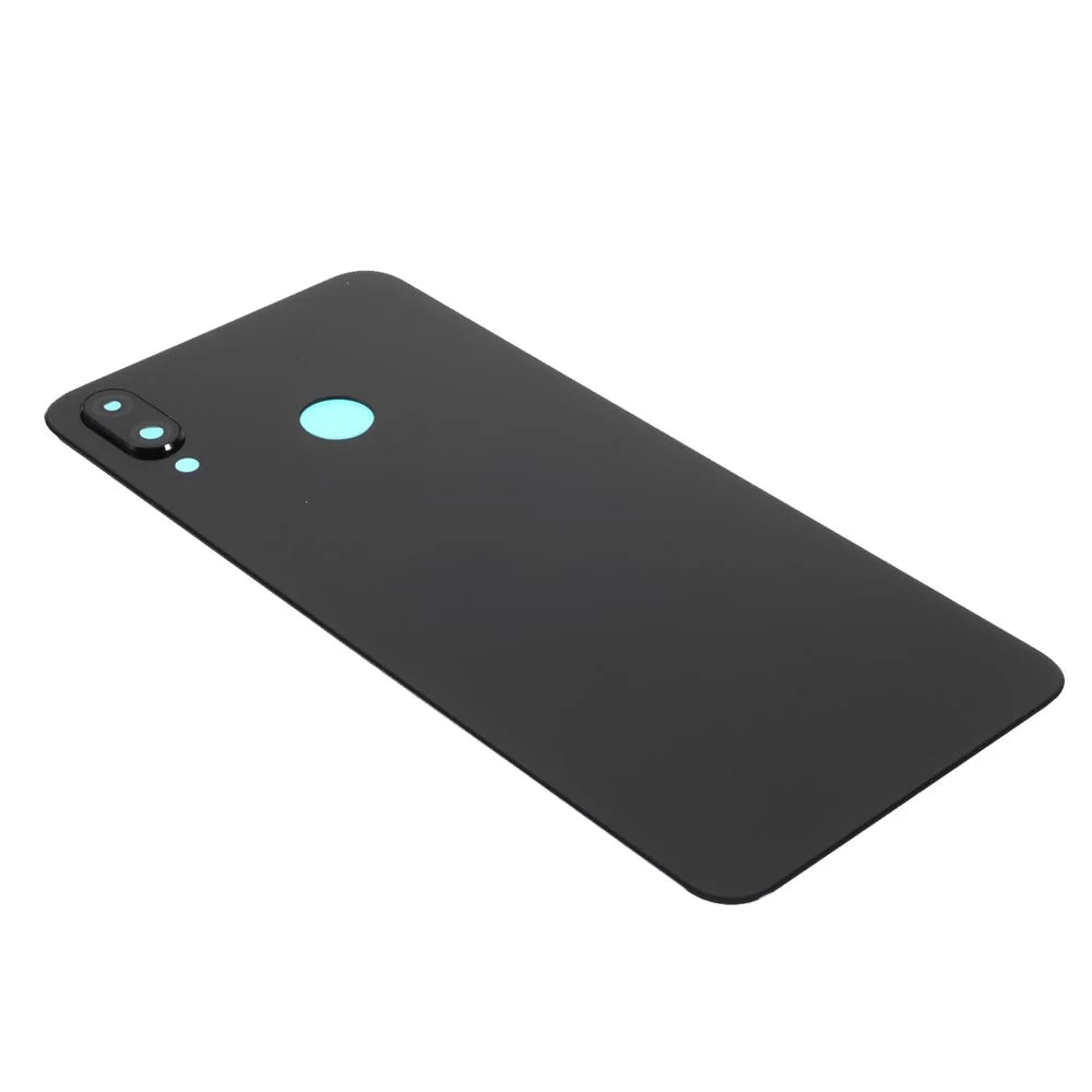 Battery Housing Back Cover with Camera Ring Lens Cover Replacement (without Logo) for Huawei nova 3i - Black - 4