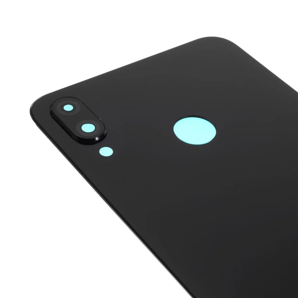 Battery Housing Back Cover with Camera Ring Lens Cover Replacement (without Logo) for Huawei nova 3i - Black - 5