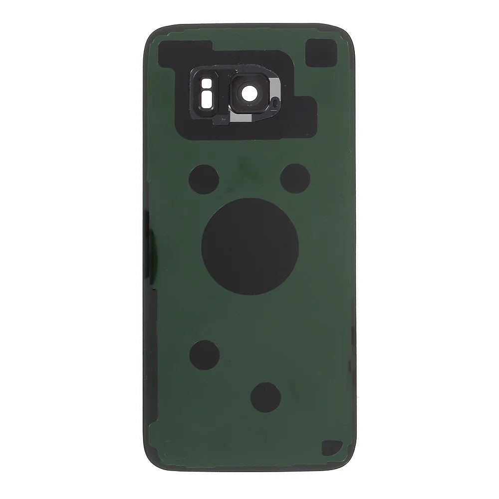 Battery Housing Back Cover with Camera Ring Lens Cover Replacement (without Logo) for Samsung Galaxy S7 edge - Black - 3