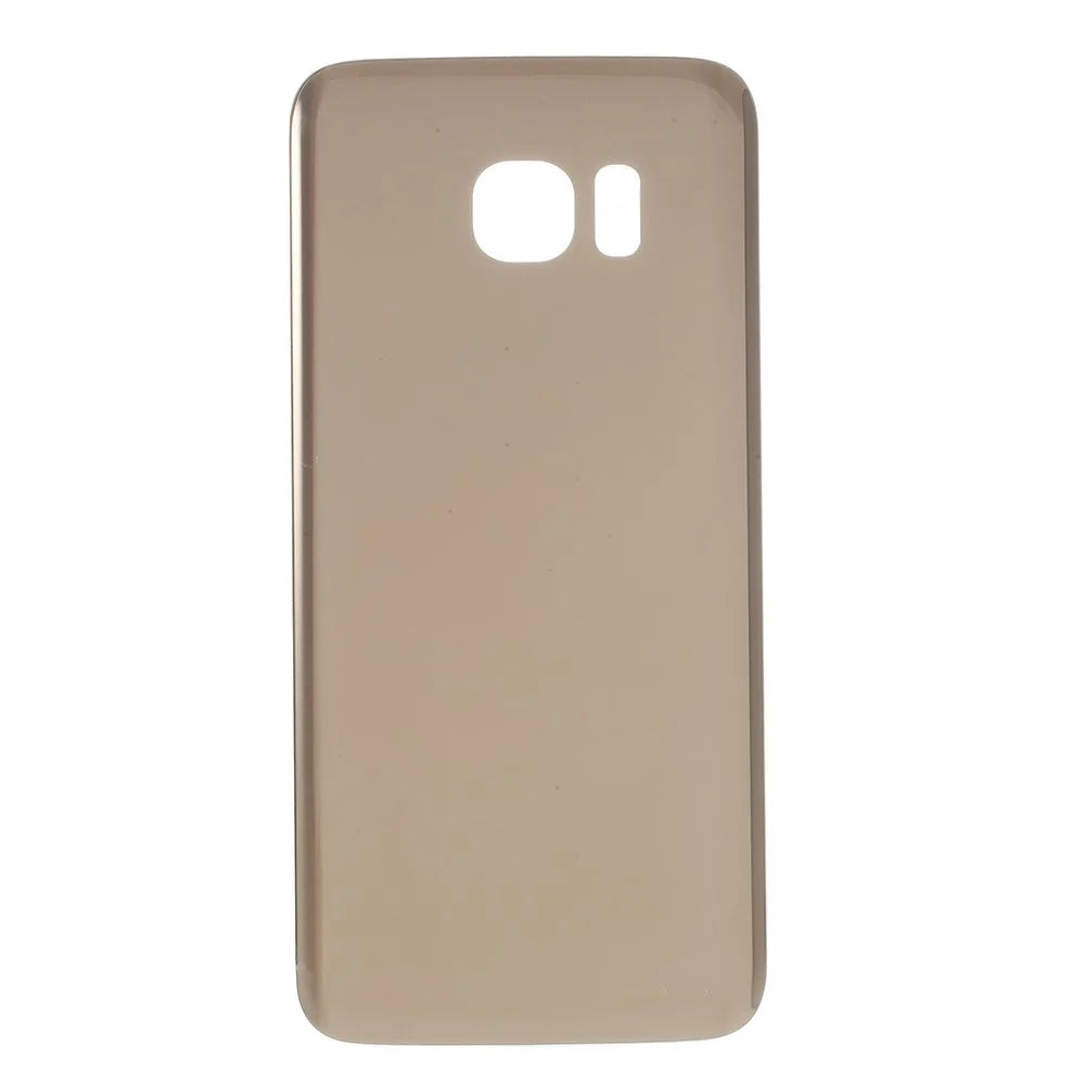 Back Battery Housing Cover Replacement (without Logo) for Samsung Galaxy S7 edge - Gold - 2