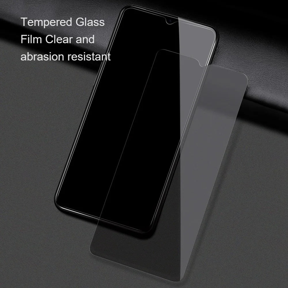 AMORUS For Samsung Galaxy A02s (166.5mm) HD Visual 2.5D Arc Edge High Aluminum-silicon Glass Film Anti-oil Screen Protector - 6