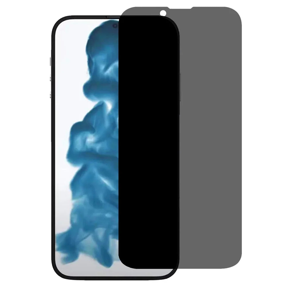 For iPhone 14 6.1 inch Anti-spy Tempered Glass Full Glue Explosion-proof Smooth Touch Full Screen Covering Protector Film - 1