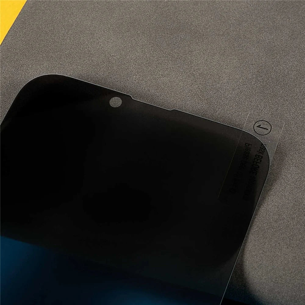 For iPhone 14 6.1 inch Anti-spy Tempered Glass Full Glue Explosion-proof Smooth Touch Full Screen Covering Protector Film - 4