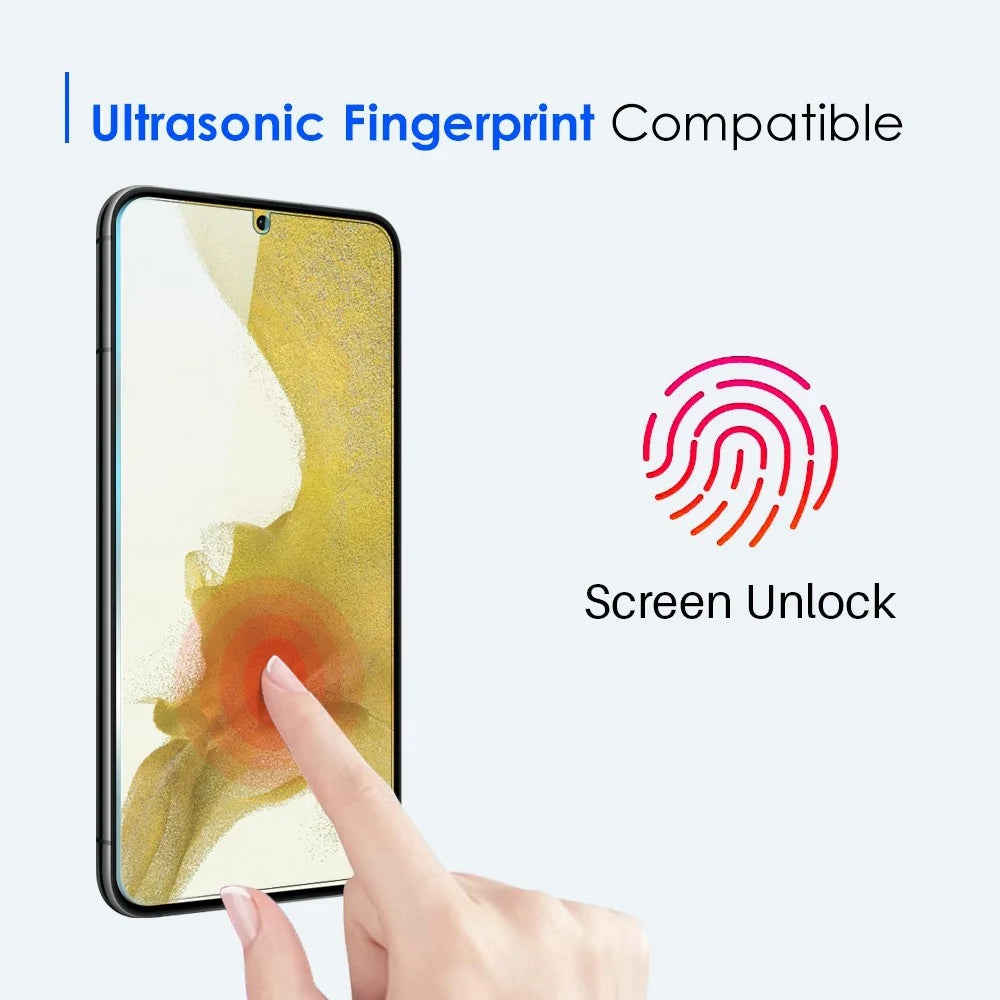 NORTHJO 2Pcs / Set for Samsung Galaxy S22+ 5G / S23+ 0.18mm Ultra Clear Shatterproof Tempered Glass Film Fingerprint Unlock Screen Protector - 3