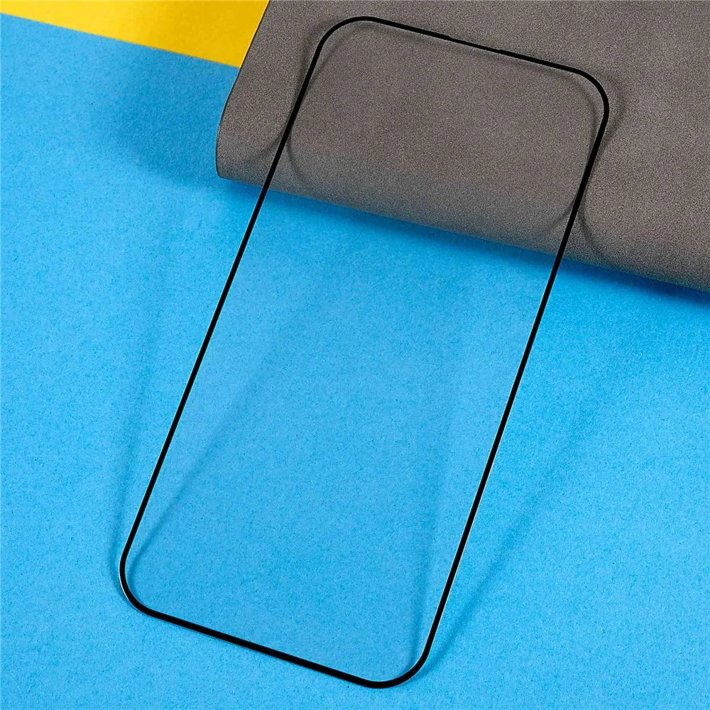For iPhone 14 6.1 inch Tempered Glass Screen Protector Explosion-Proof 20D Silk Printing Full Screen Film - 4