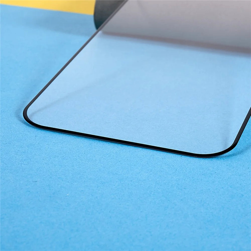 For iPhone 14 6.1 inch Tempered Glass Screen Protector Explosion-Proof 20D Silk Printing Full Screen Film - 6