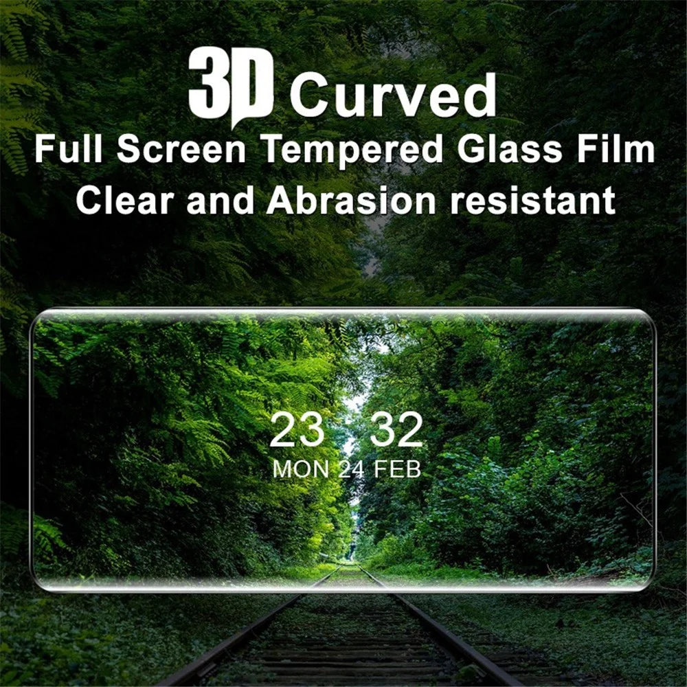 IMAK AGC Glass Full Screen Protector for Huawei nova 10 Pro 4G, Side Glue 3D Curved Anti-scratch HD Clear Film - 2