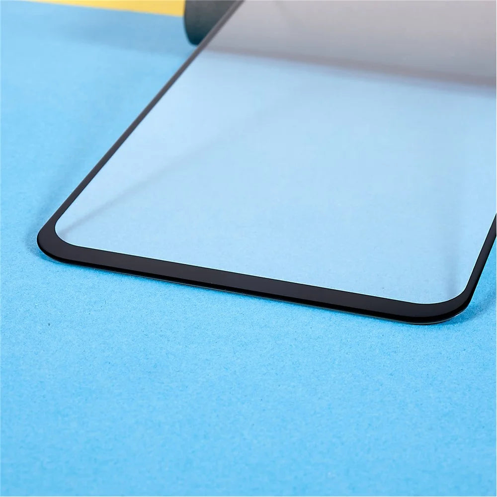 RURIHAI Aluminum-silicon Glass Film for HTC Desire 22 Pro 5G, Full Glue 2.5D Secondary Hardening 9H Anti-wear Full Screen HD Screen Protector - 5