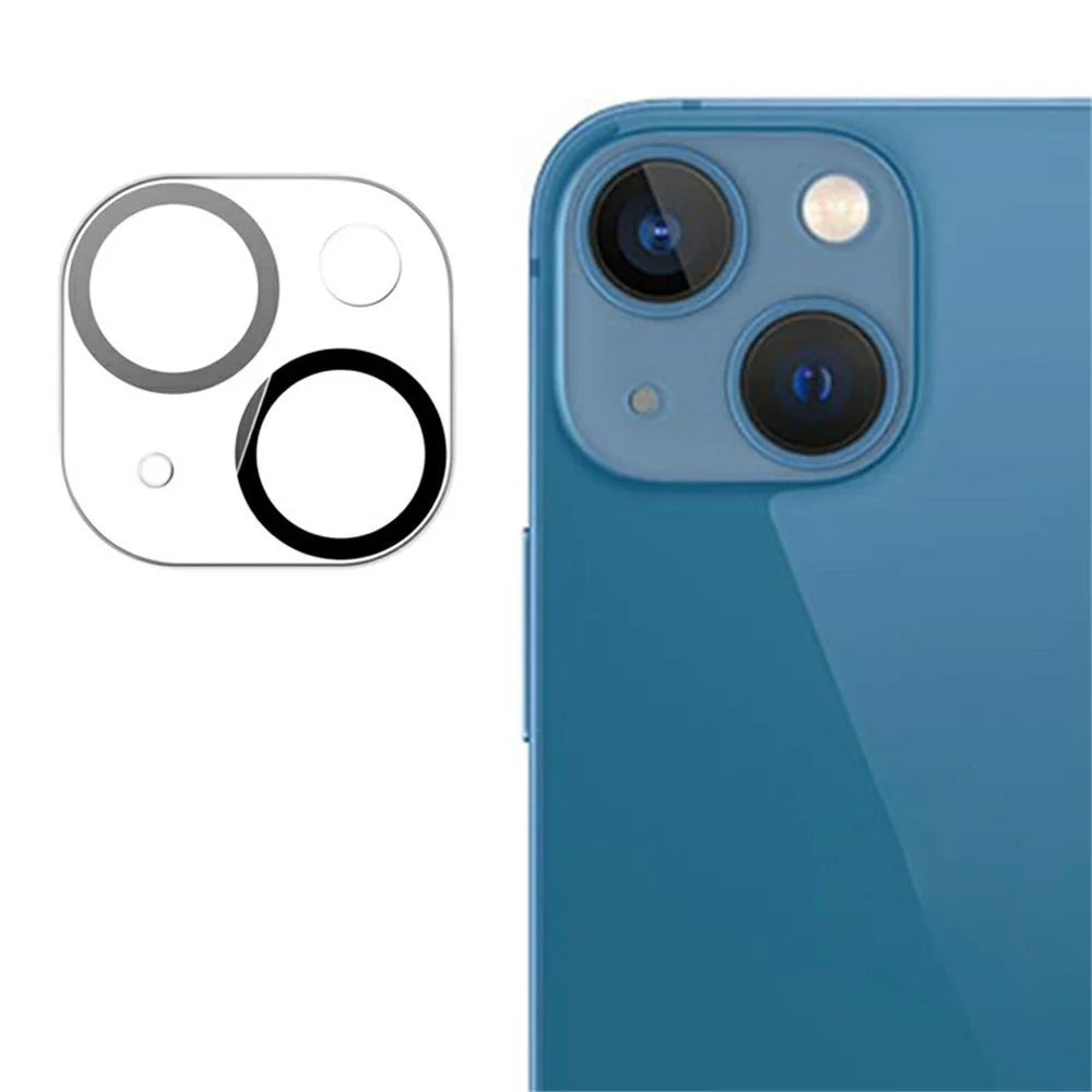 JOYROOM JR-LJ2 for iPhone 14 6.1 inch / 14 Max 6.7 inch Camera Lens Protector Full Cover Full Glue HD Clear Tempered Glass Film - 1