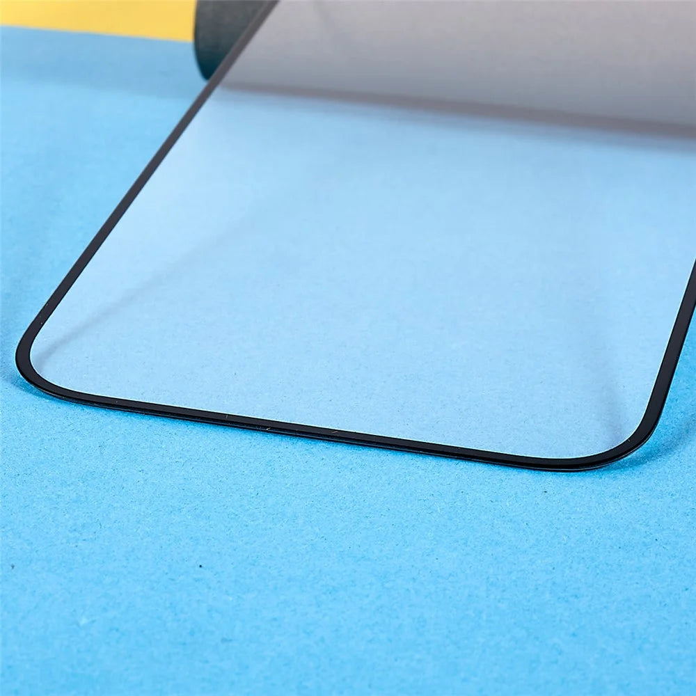 Side Glue 9D Tempered Glass Film for iPhone 14 Pro 6.1 Inch, Anti-Broken Silk Printing Full Covering Screen Protector - 6