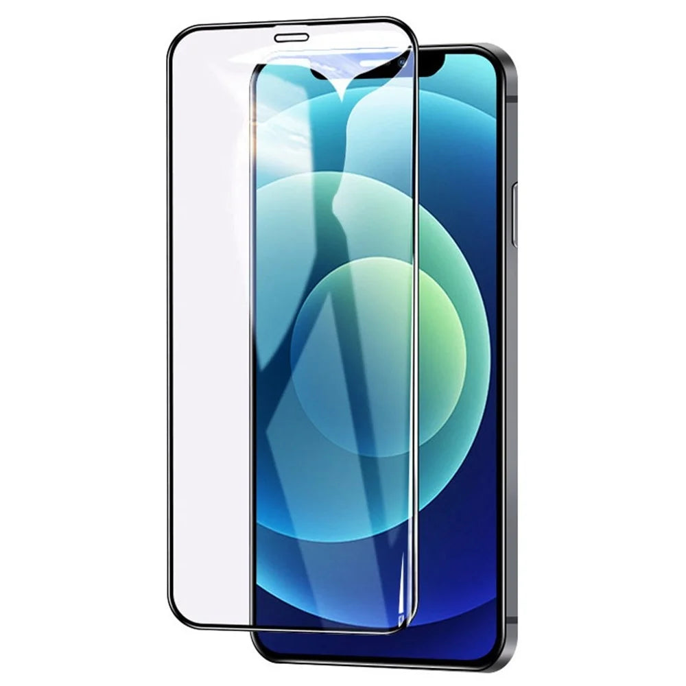 For iPhone 14 Pro 6.1 inch High Transmittance High Aluminium-silicon Glass Screen Film Full Covering Anti-explosion Phone Screen Protector - 1